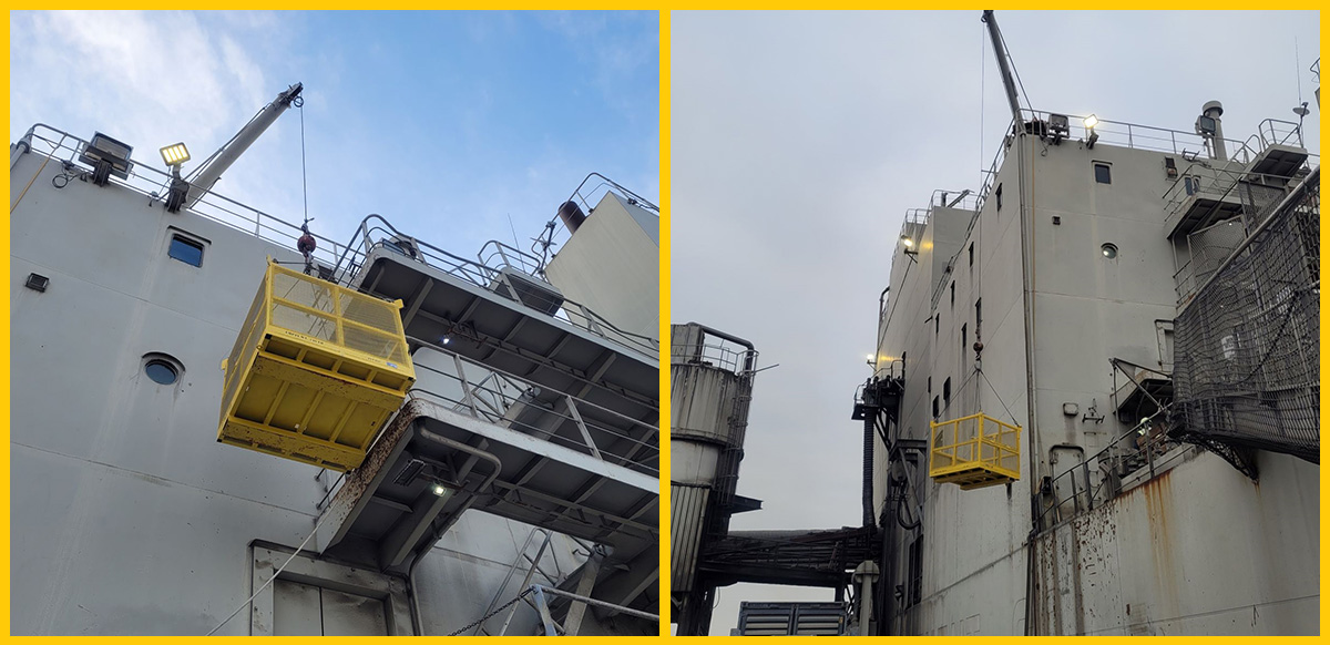 ELT Lift Custom Crane Basket ELT Lift Custom Crane Basket