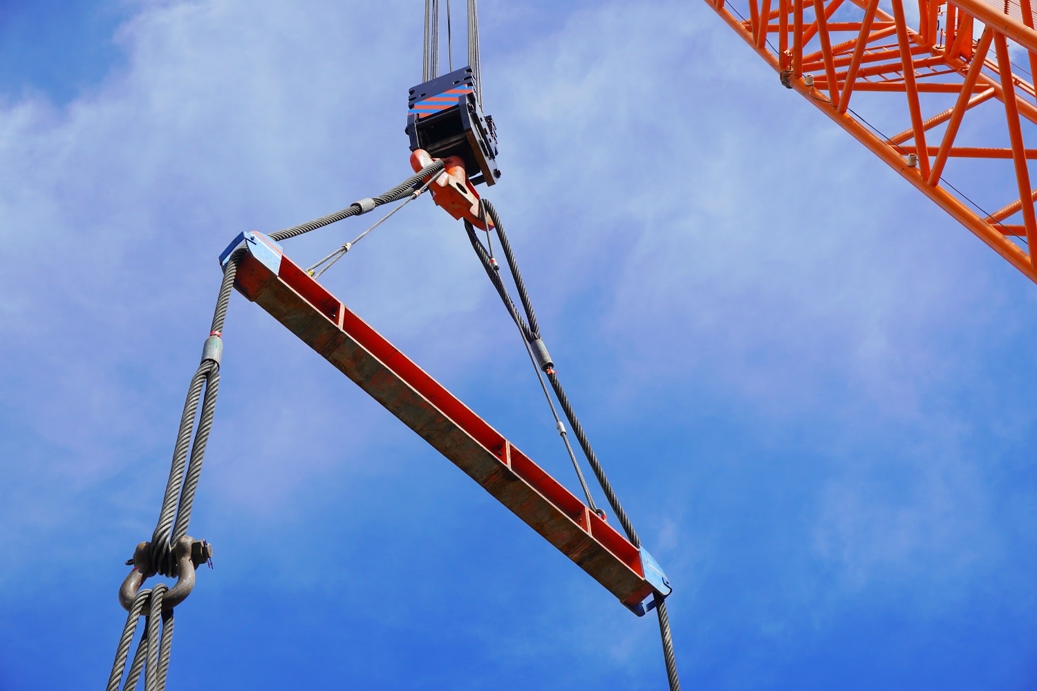 What are the different types of lifting beams available